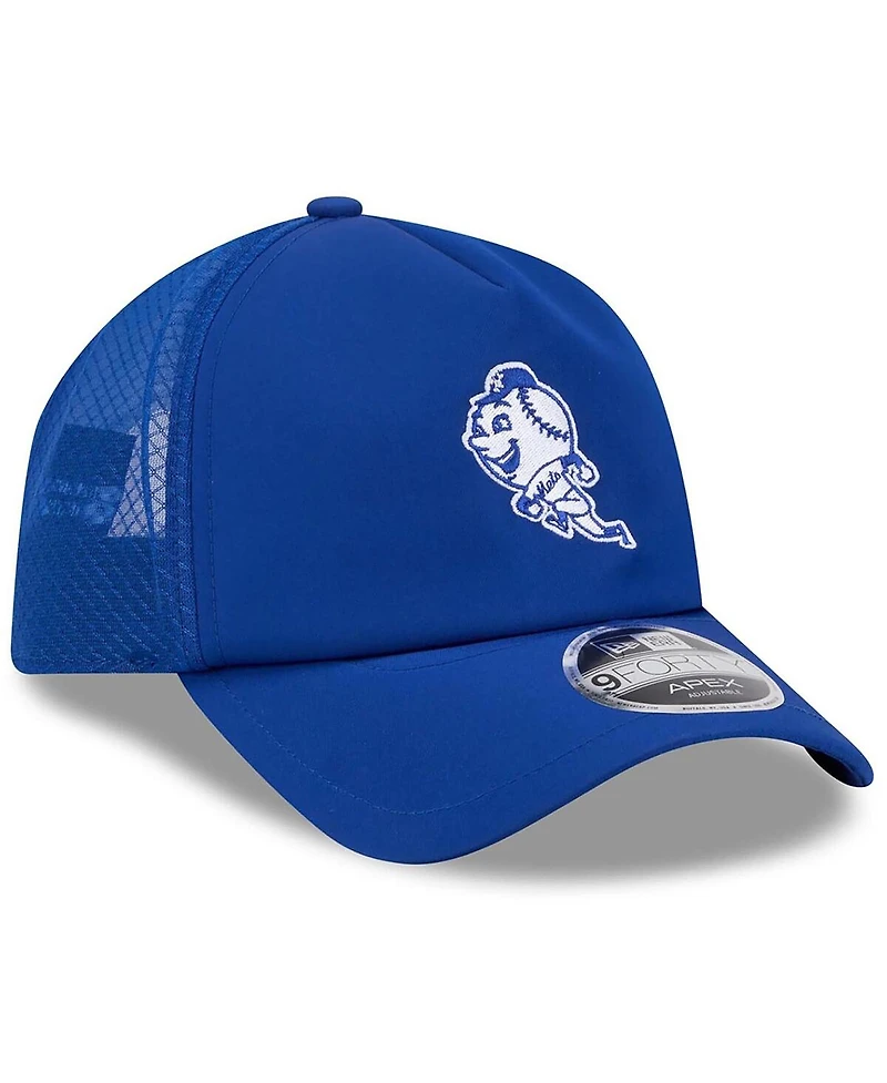 New Era Men's Royal New York Mets 2026 Batting Practice Alternate Apex 9FORTY Adjustable Hat