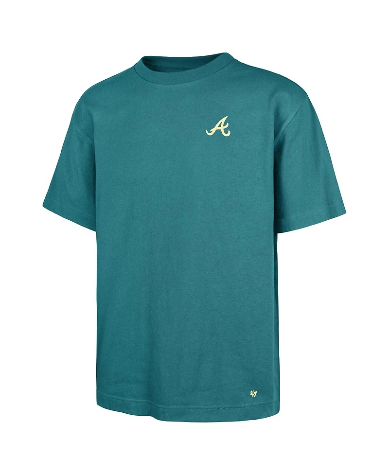 '47 Brand Men's Hunter Green Atlanta Braves Leon Foundation T-Shirt