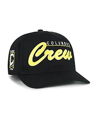 '47 Brand Men's Black Columbus Crew Brushmark Hitch Adjustable Hat