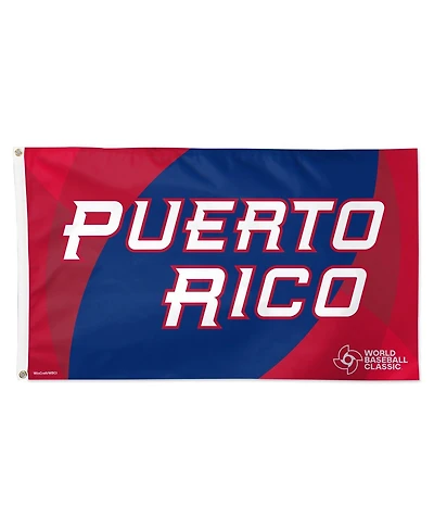 WinCraft Puerto Rico Baseball 2026 World Baseball Classic 3' x 5' Single-Sided Deluxe Flag