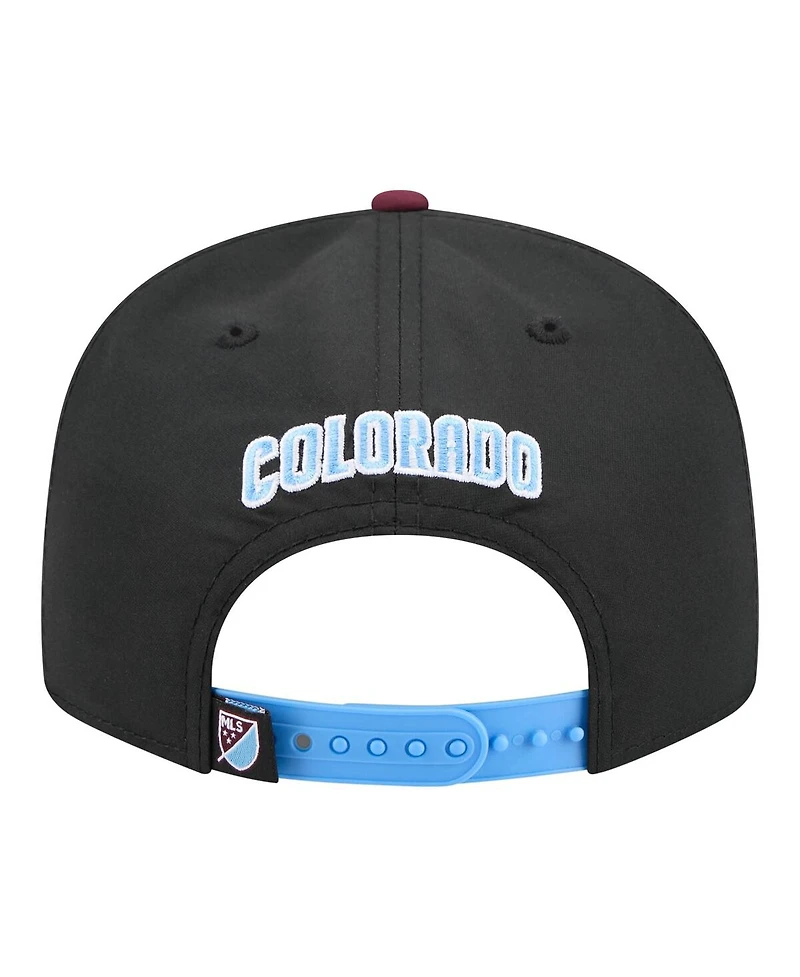 New Era Men's Black Colorado Rapids 2026 Jersey Hook 9FIFTY Snapback Hat