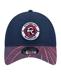 New Era Men's Navy New England Revolution 2026 Jersey Hook 9TWENTY Adjustable Hat