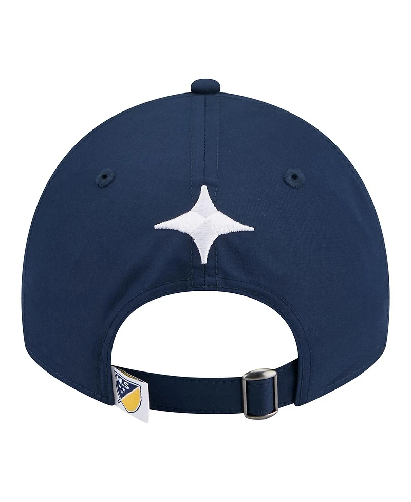 New Era Men's Navy La Galaxy 2026 Jersey Hook 9TWENTY Adjustable Hat