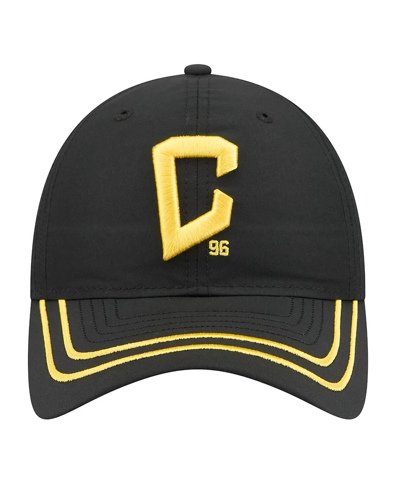 New Era Men's Black Columbus Crew 2026 Jersey Hook 9TWENTY Adjustable Hat