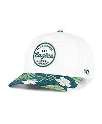 '47 Brand Men's White/Midnight Green Philadelphia Eagles Beach Side Hitch Adjustable Hat