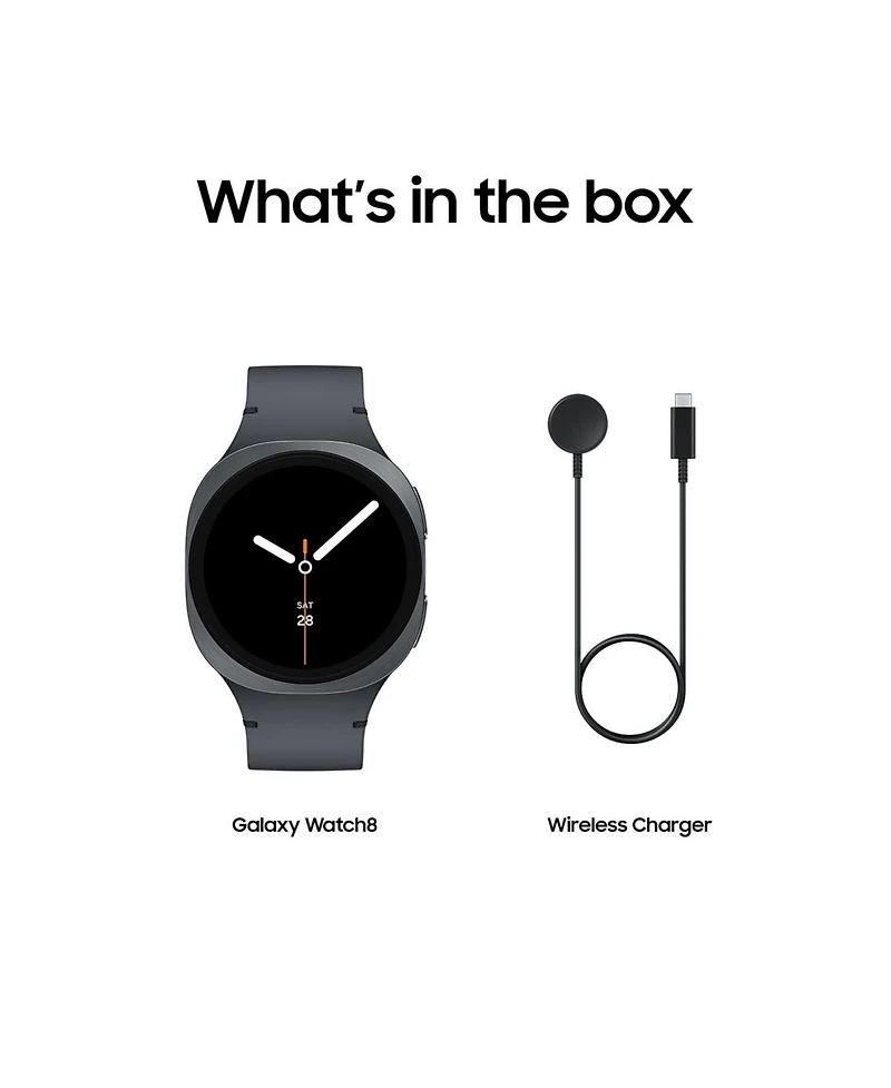Samsung Galaxy Watch8 Aluminum Smartwatch 44mm Bt - (2025