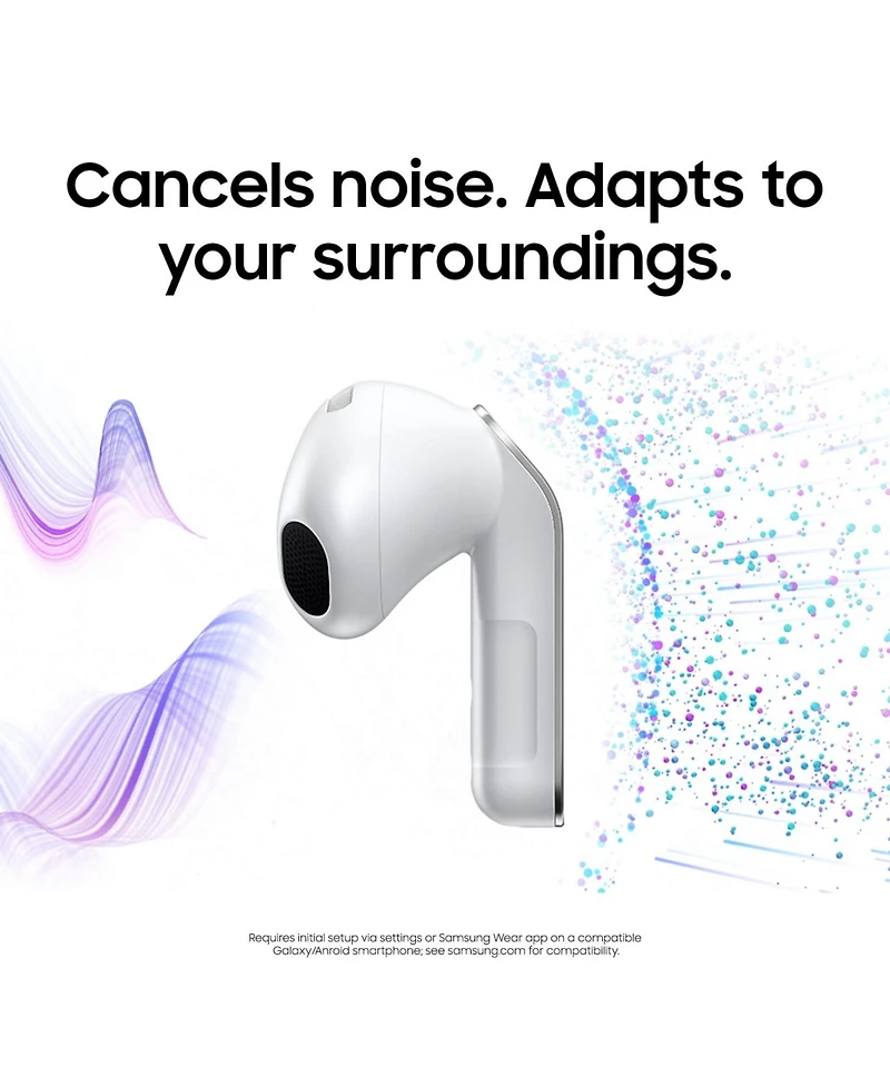 Samsung Galaxy Buds4 Bluetooth Wireless Earbud Headphones - (Us Version Sm-R540NZWAXAR)