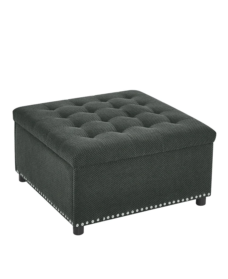 Streamdale Furniture Tufted Storage Ottoman