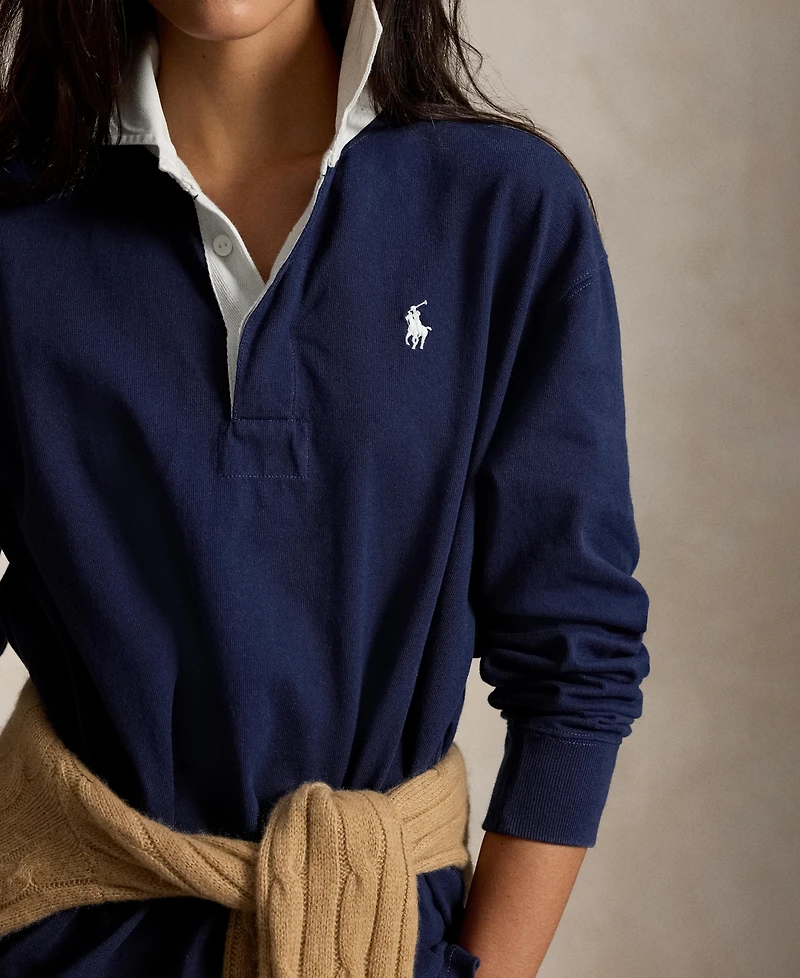 Polo Ralph Lauren Women's Oversized Rugby Collar Shirt