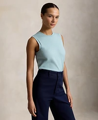 Polo Ralph Lauren Women's Sleeveless Crewneck Sweater