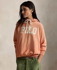 Polo Ralph Lauren Women's Crewneck Lightweight Logo-Print Hoodie