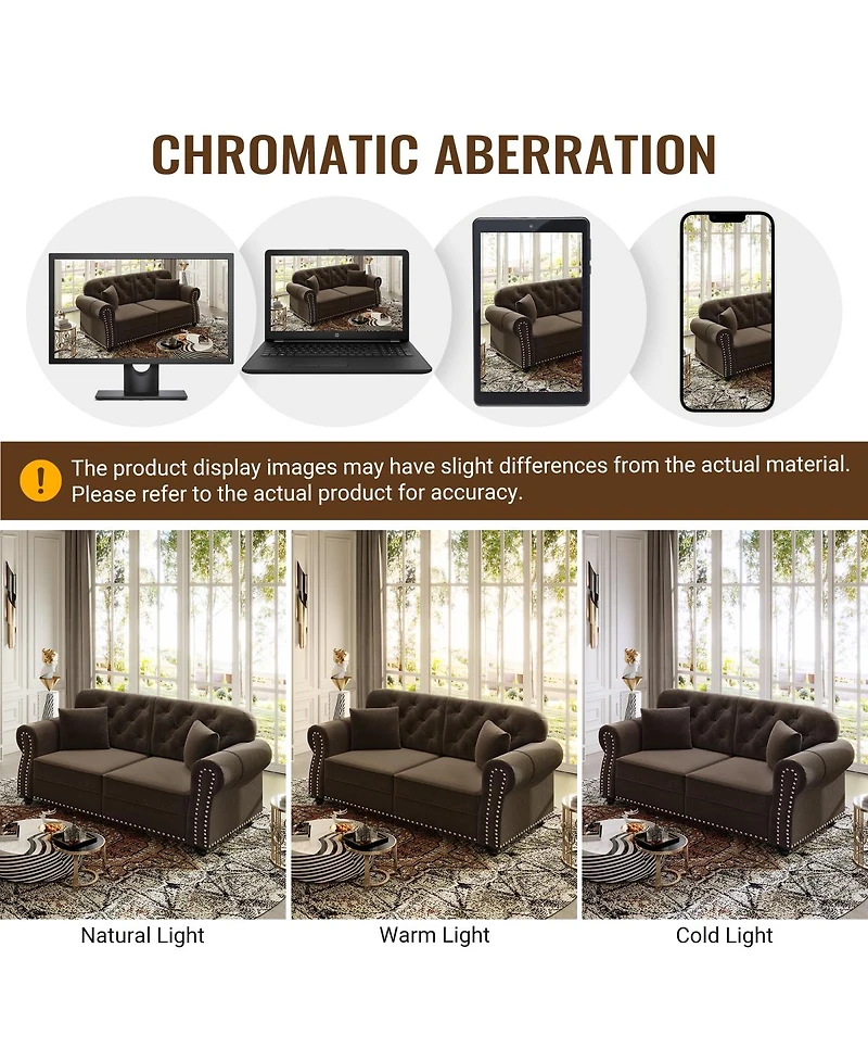 Streamdale Furniture Velvet Ottoman for Sofas in Living Rooms, Offices