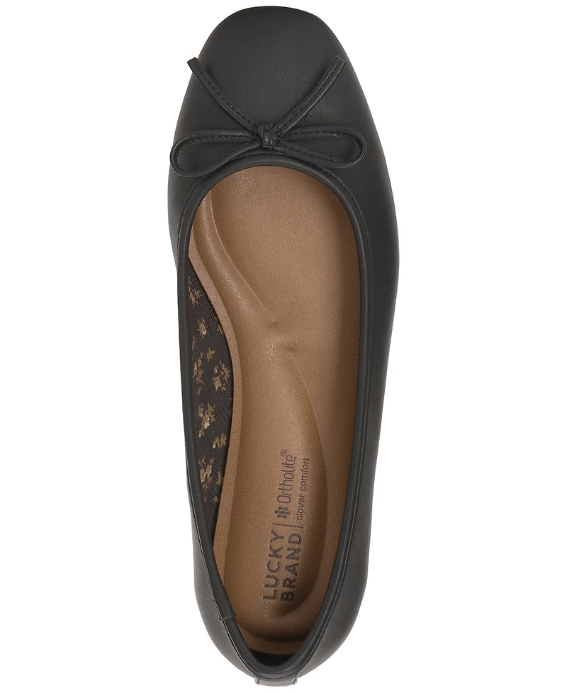 Lucky Brand Women's Tinnia Bow Ballet Flats