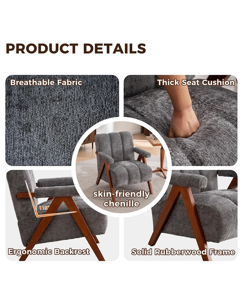 Streamdale Furniture Cloud Accent Chairs (Set of 2)