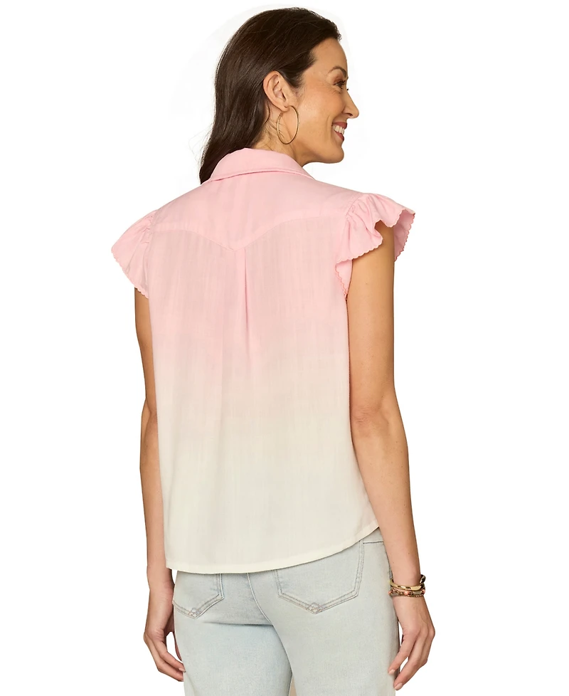 Democracy Women's Button-Down Shirt