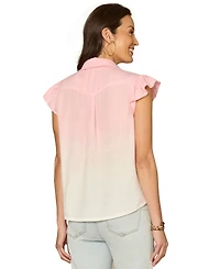 Democracy Women's Button-Down Shirt