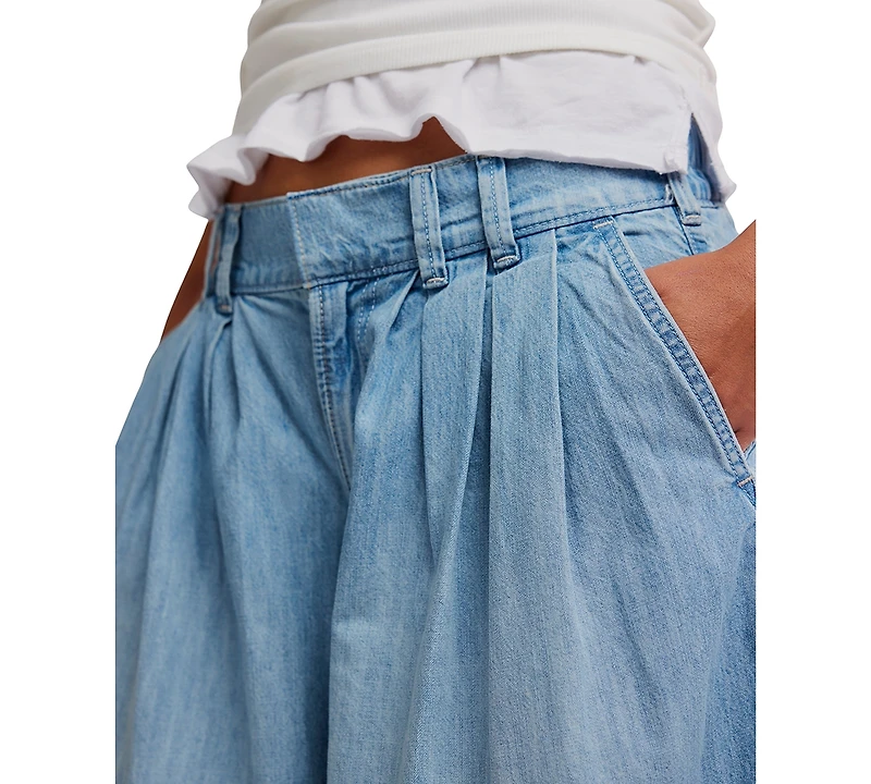 Free People Women's Scout Wide Leg Jeans