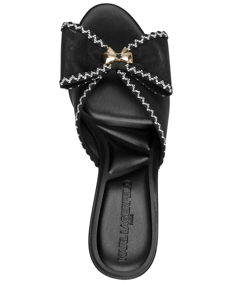 Karl Lagerfeld Paris Women's Damina Slip-On Sandals