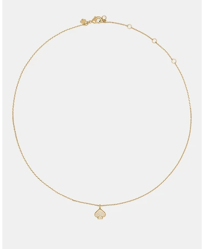 kate spade new york Cubic Zirconia Pave Mini Pendant Necklace