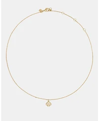 kate spade new york Cubic Zirconia Pave Mini Pendant Necklace