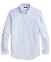 Polo Ralph Lauren Men's Striped Linen Classic-Fit Shirt