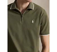 Polo Ralph Lauren Men's Classic-Fit Stretch Mesh Zip Shirt