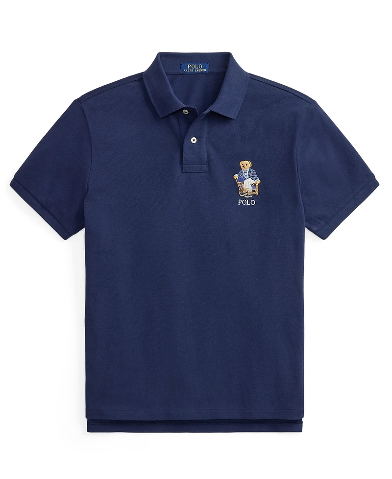 Polo Ralph Lauren Men's Custom Slim-Fit Bear Shirt