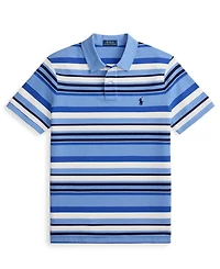 Polo Ralph Lauren Men's Custom Slim-Fit Striped Mesh Shirt