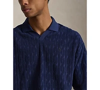 Polo Ralph Lauren Men's Relaxed-Fit Cable-Knit Terry Shirt