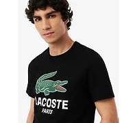 Lacoste Men's Crewneck Short-Sleeve Cotton T-Shirt