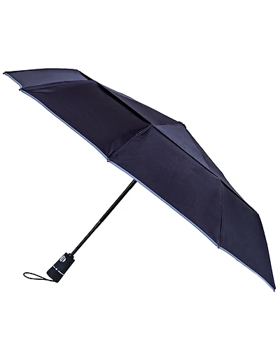Totes Auto Open and Close Vented Folding Umbrella