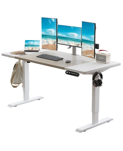 Streamdale Furniture 63"x30" Electric Height Adjustable Standing Desk