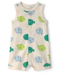 Carter's Baby Boys' Cotton Short-Sleeve Romper