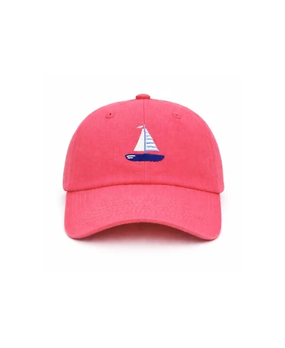 Bits & Bows Little/Big Boys Sailboat Baseball Hat