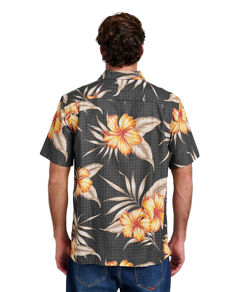 Quiksilver Waterman Men's Short-Sleeve Tropical Dream Shirt