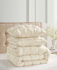 Unikome Modern Style Pintuck All Season Comforter