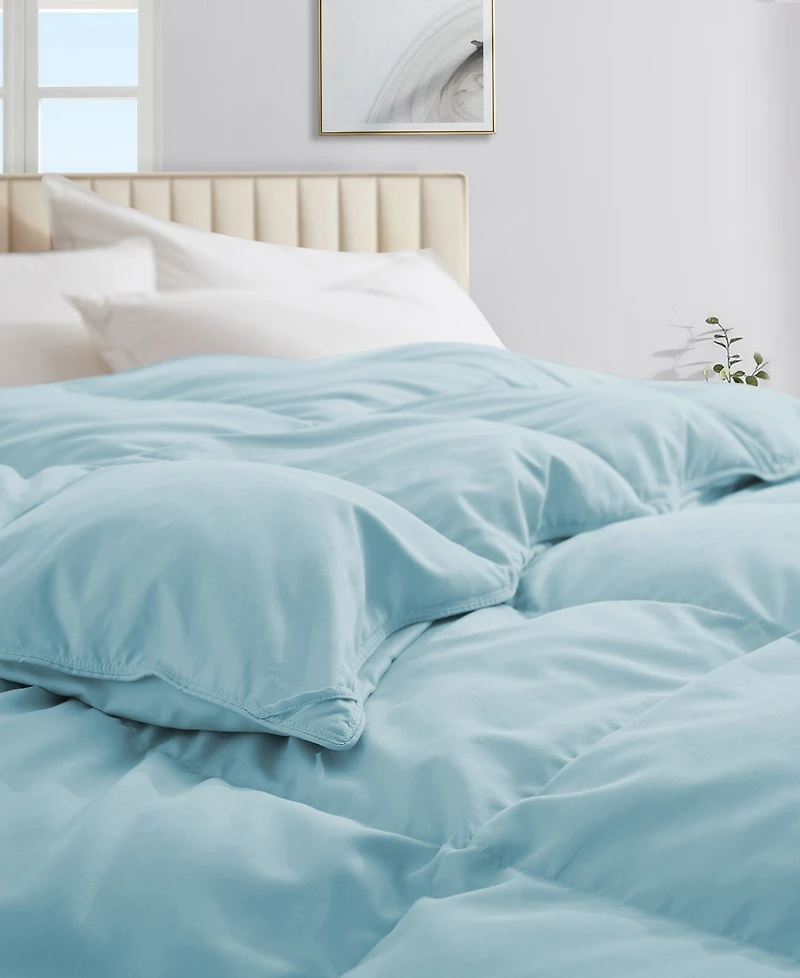 Unikome 300 Thread Count Cotton All-Season Goose Feather Comforter