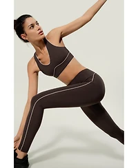 Lilysilk Women's Contour High Rise Streamlined Leggings