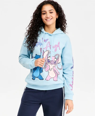 Stitch Juniors' Angel Graphic Hoodie