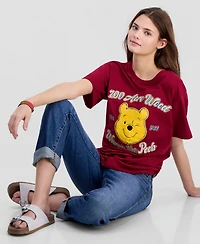 Winnie the Pooh Juniors' Embroidered Bear T-Shirt