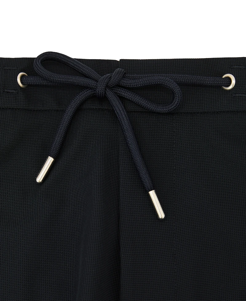 Reiss Men's Textured Drawstring Shorts
