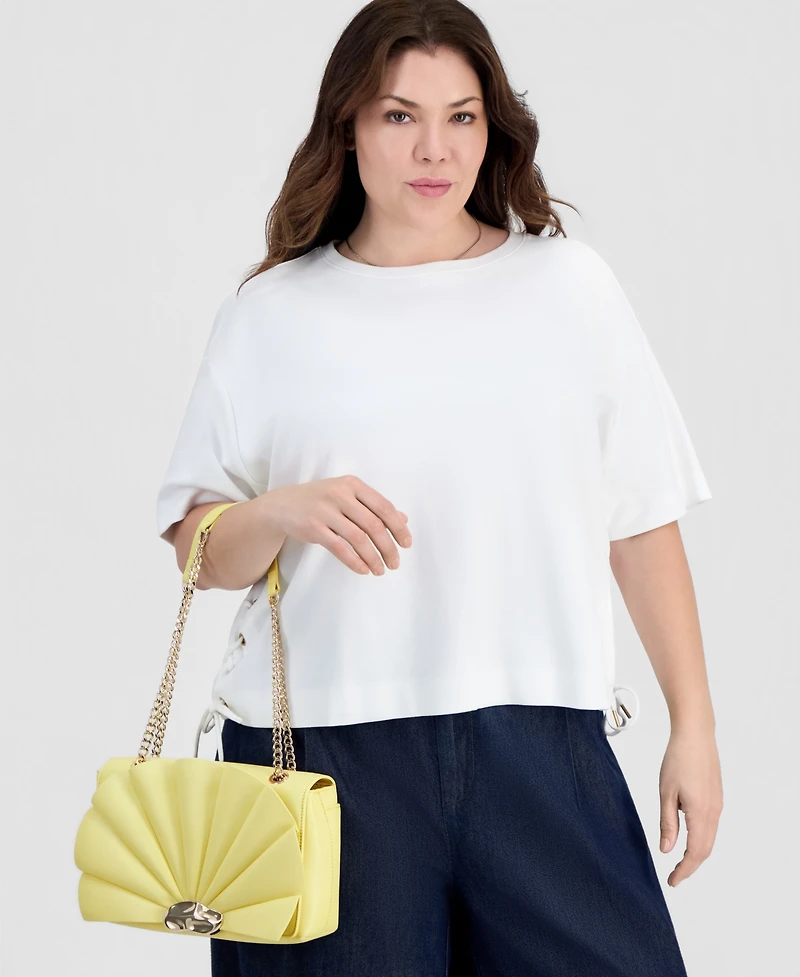 I.n.c. International Concepts Soft Ajae Quilted Shoulder Bag, Exclusively at Macy's