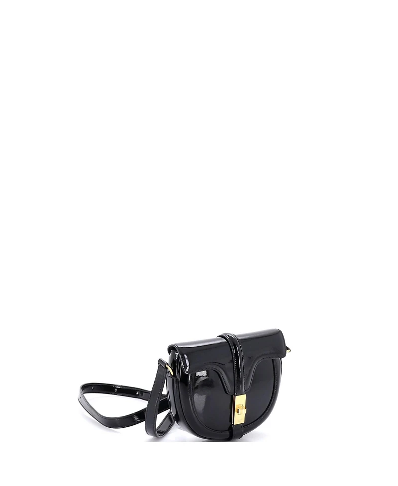 Pre-Owned Celine Small Besace 16 Bag Patent