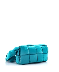 Pre-Owned Bottega Veneta Padded Tech Cassette Crossbody Bag Intrecciato Nylon