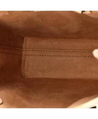 Pre-Owned Gucci Mini Vertical Tote Gg Embossed Leather