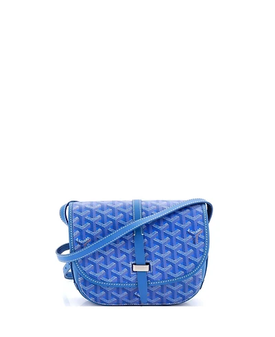 Pre-Owned Goyard Pm Belvedere Ii Messenger Bag Coated Canvas