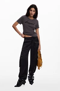 Desigual Women's Embroidered Logo T-Shirt