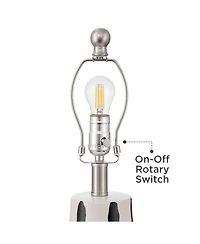 360 Lighting Cookies and Cream 20 1/2H Ceramic Table Lamp Set with Dimmer