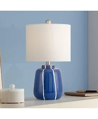 360 Lighting Quinn 18" High Ceramic Table Lamp with Dimmer