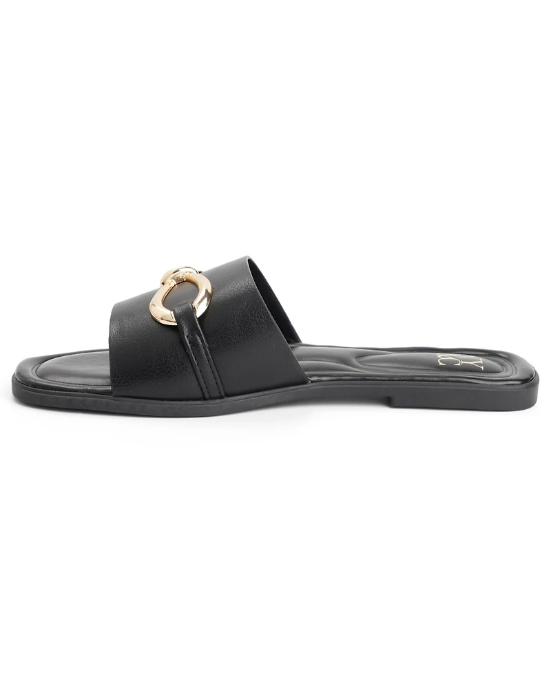 New York & Company Women's Rayla Slides Sandals